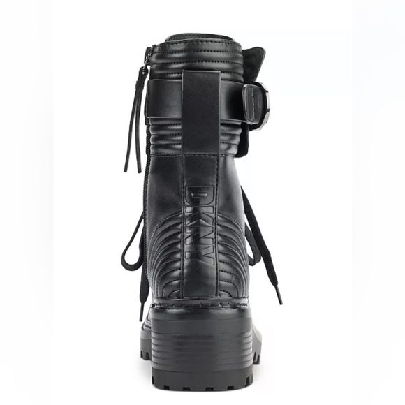 Basia Buckled Quilted Black 6.5M - Picture 3 of 4